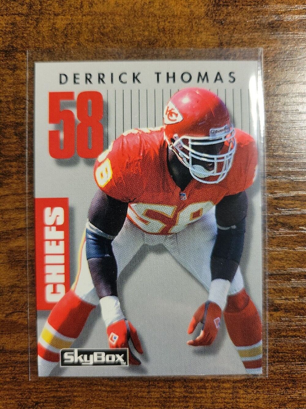 Derrick Thomas 1992 Skybox Primetime #58 - Kansas City - NFL - Fresh Pull